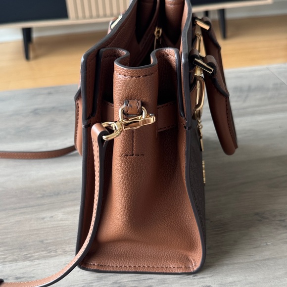 Michael Kors Dark Brown Satchel - Picture 3 of 4